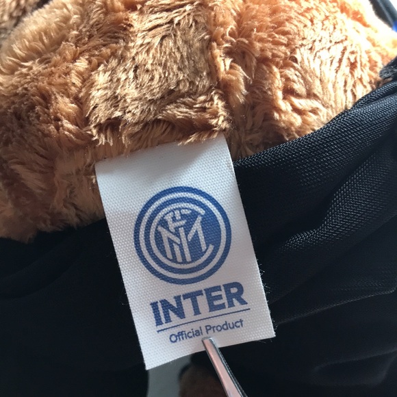 Inter Sports Light Brown Teddy Bear F.C. Pirelli Plush w/ Shirt & Shorts - Picture 7 of 8